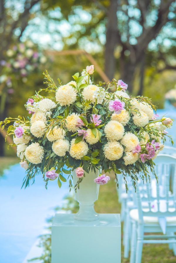 wedding bouquet decoration for ceremony