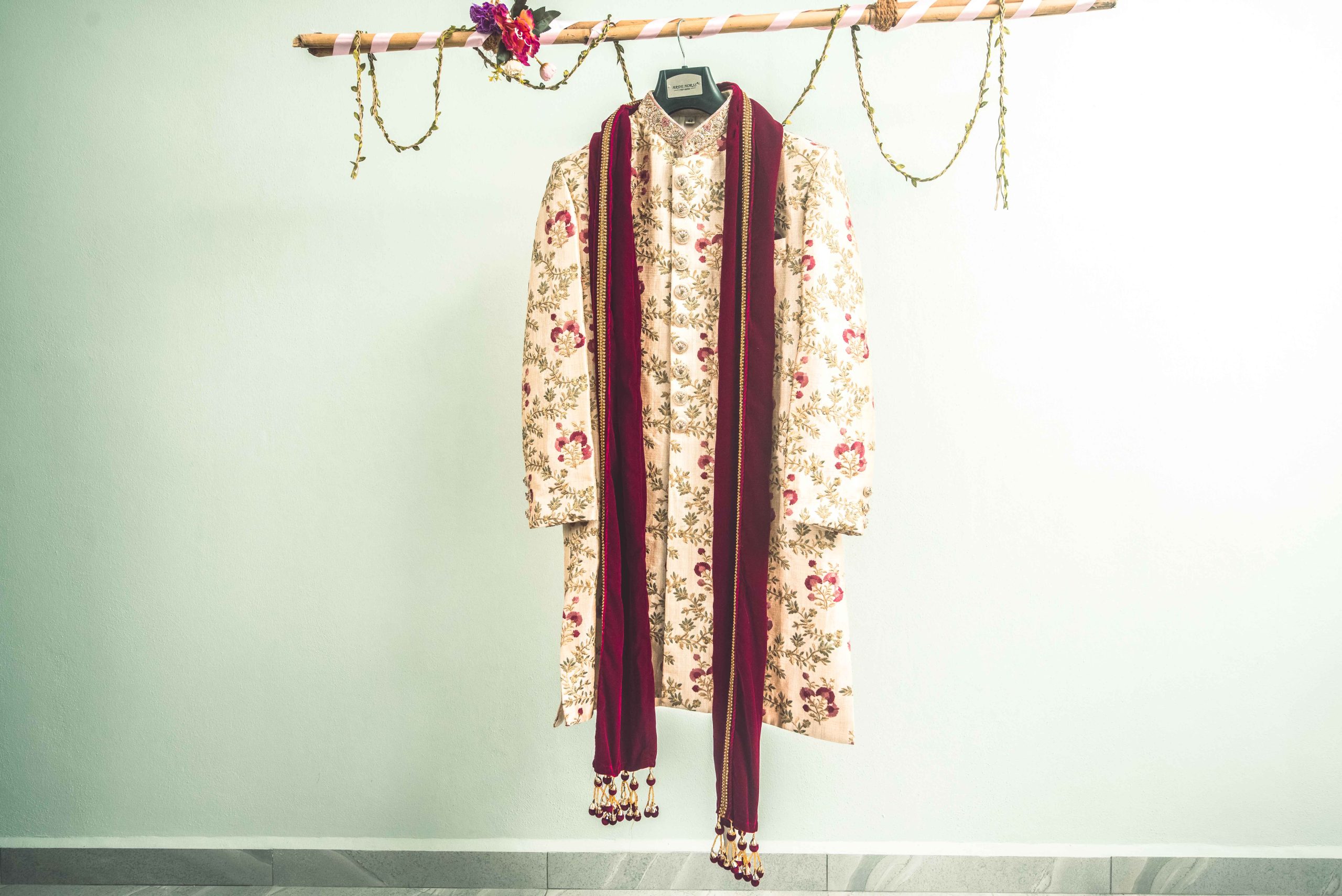 Groom's wedding indian attire 